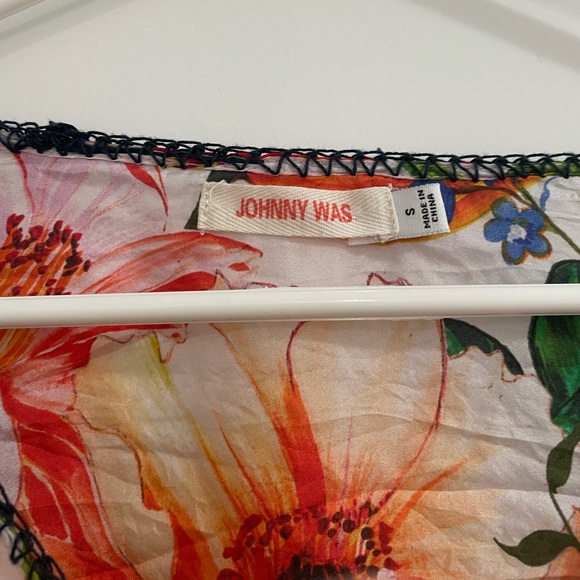 Johnny Was Multicolor Floral Blouse - Picture 2 of 3